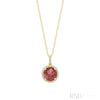 Yellow Gold / Garnet / Closeout