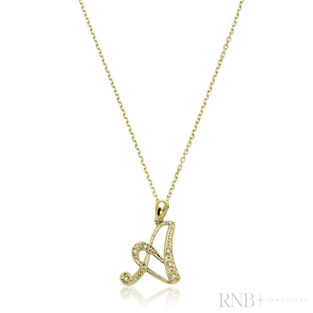 Script Diamond Initials