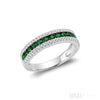 White Gold / Emerald