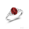 Created Ruby / White Gold