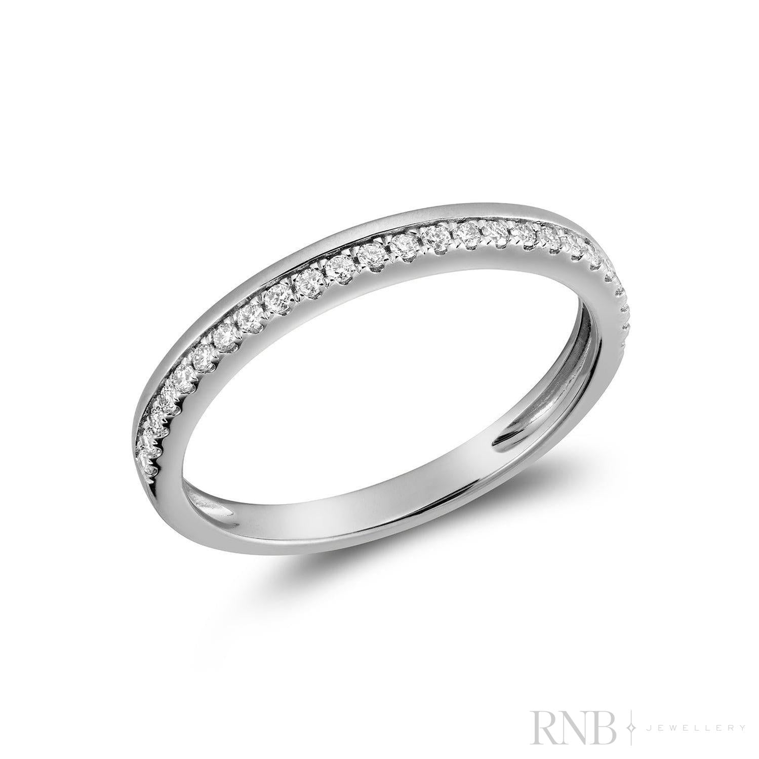 United Semi Eternity Diamond Ring