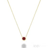 Yellow Gold / Garnet