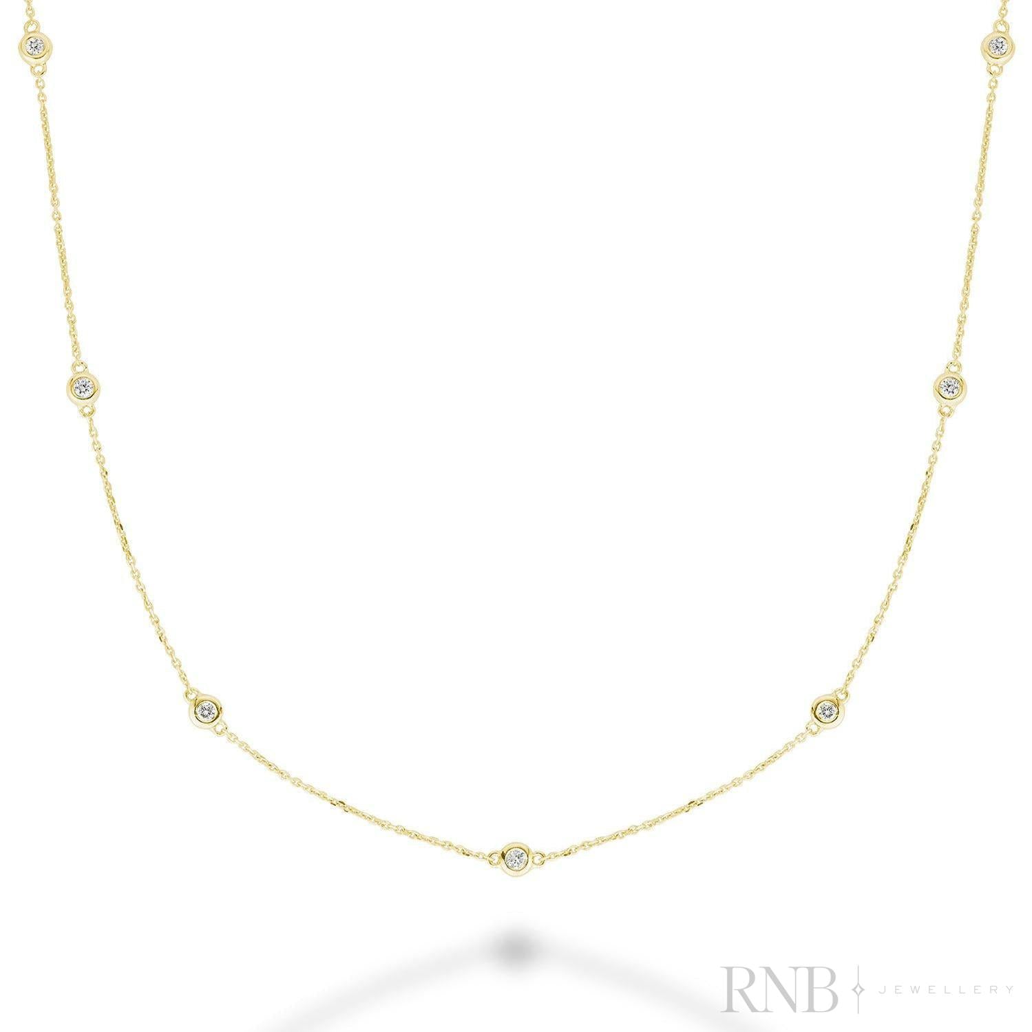 Diamond by the Yard Necklace