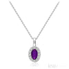 Amethyst / White Gold