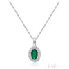 Emerald / White Gold