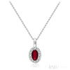Ruby / White Gold
