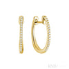 Yellow Gold / 16MM - 0.13CTDI