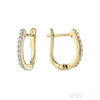 Yellow Gold / 15MM - 0.25CTDI