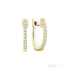 Yellow Gold / 12MM - 0.06CTDI