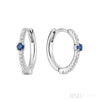 White Gold / Blue Sapphire