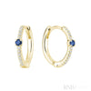 Yellow Gold / Blue Sapphire