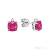 White Gold / Pink Topaz