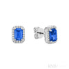 Created Blue Sapphire