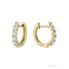 Yellow Gold / 14MM - 0.70CTDI