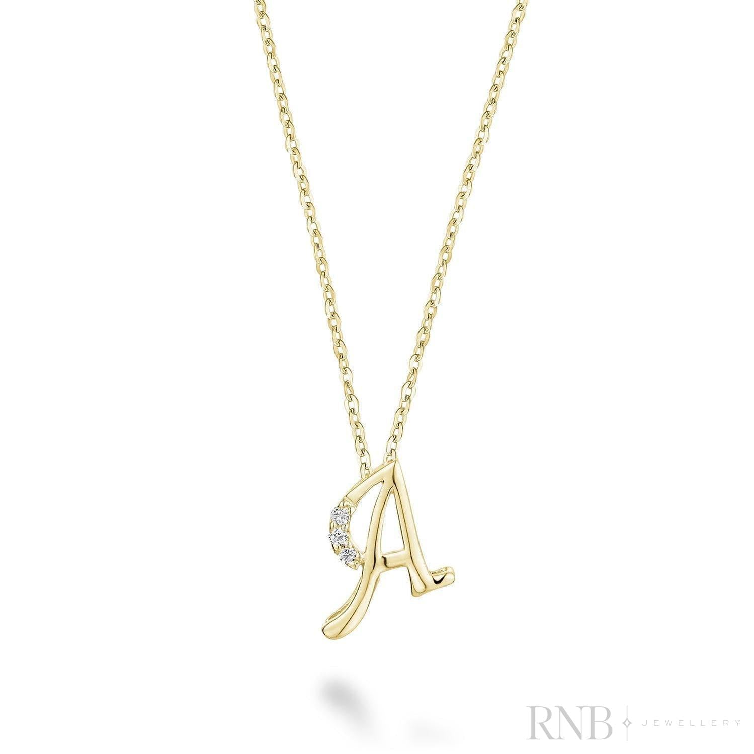 Mini Diamond Initials
